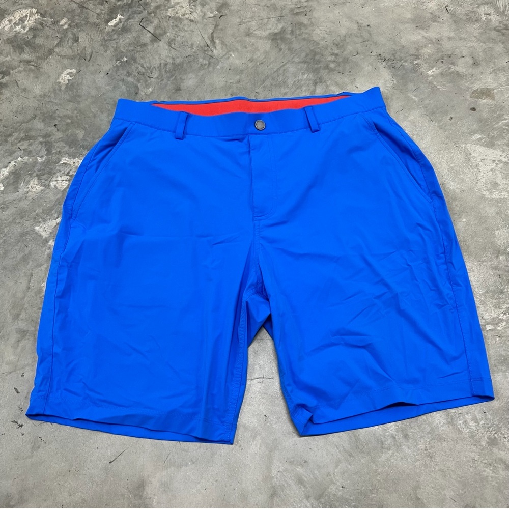 Redvanly Shorts Mens XL Extra Large Golf Performance Stretch Lightweight Blue